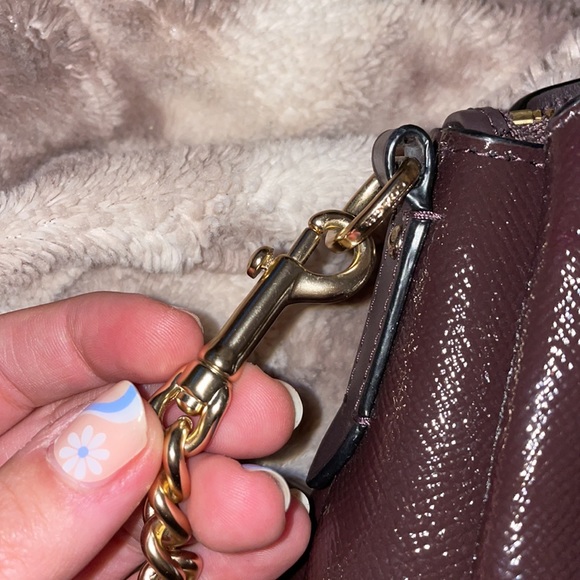 Oxblood Coach purse/wallet set - Picture 4 of 5